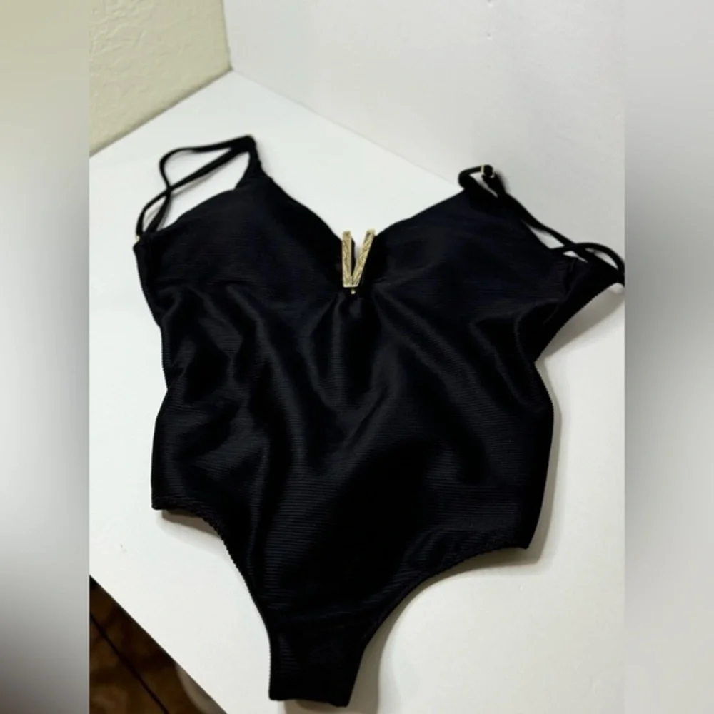 One Peice Swimsuit Black
